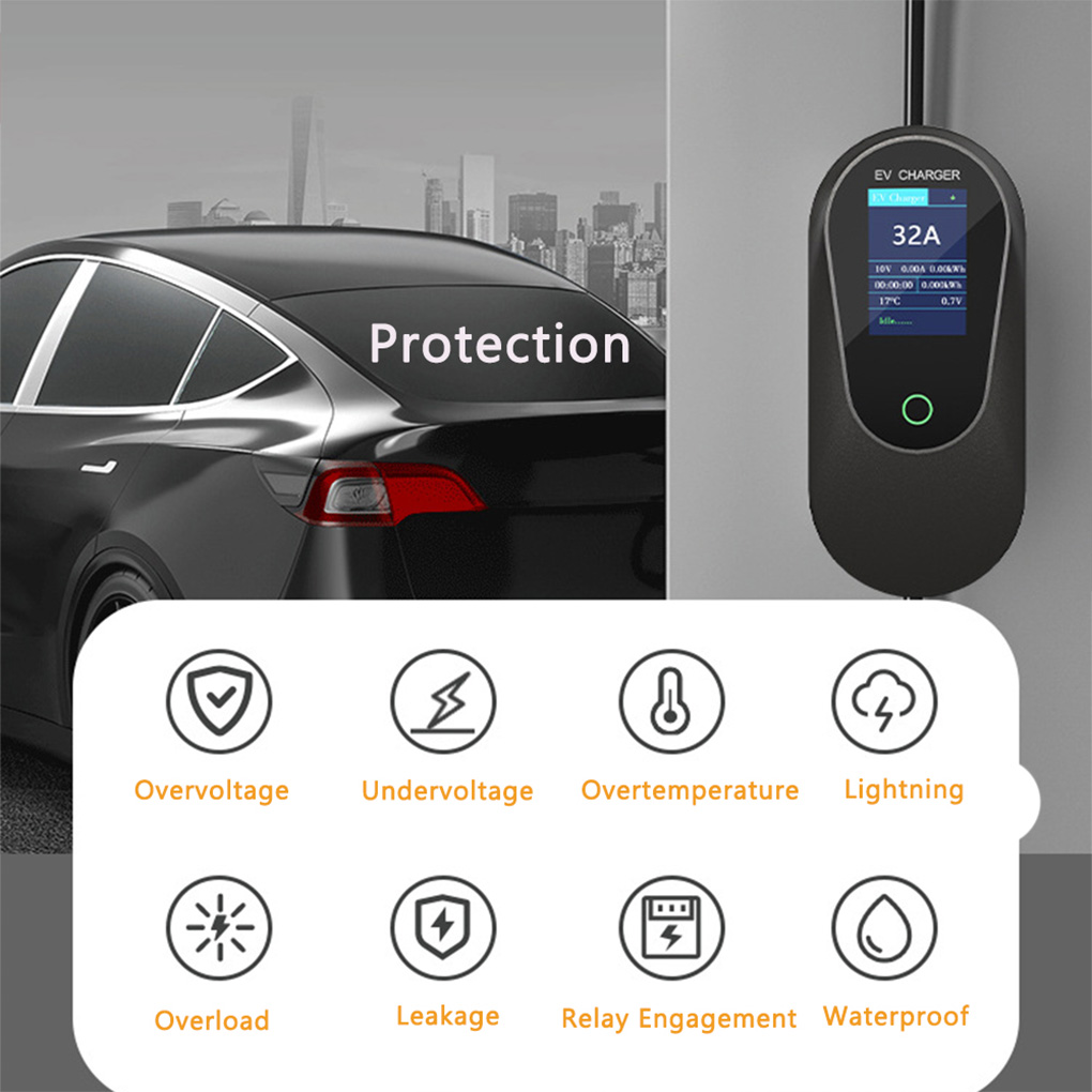 Type-2 Draagbare EV-oplader 22 - Ev Charger Type 2 22Kw 32A 3 Phase recensie en prijs
